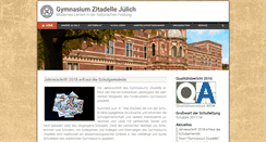 Desktop Screenshot of gymzit.de