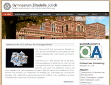 Tablet Screenshot of gymzit.de